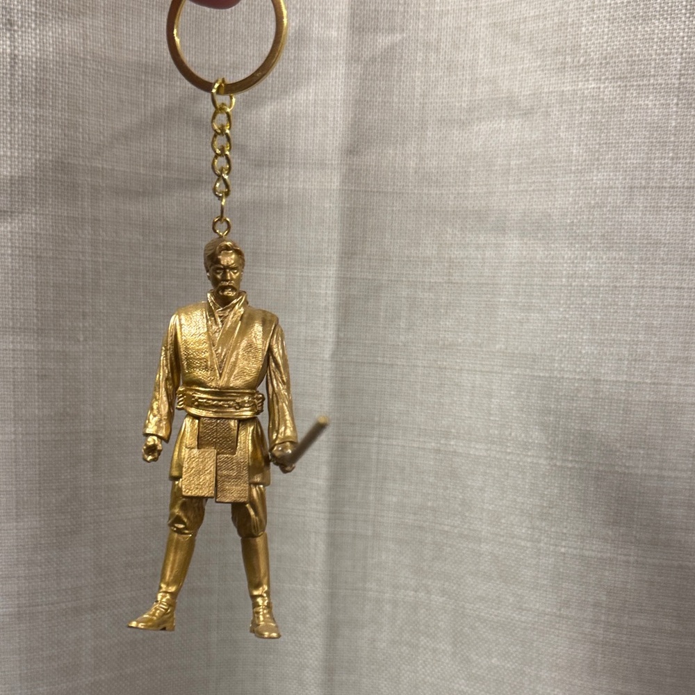 Gold Jedi Keychain